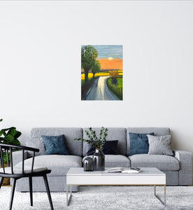 Limited Edition Fine Art Giclée Print - Time is Golden