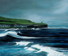 Load image into Gallery viewer, Card- Stormy Seas at Mussenden Temple